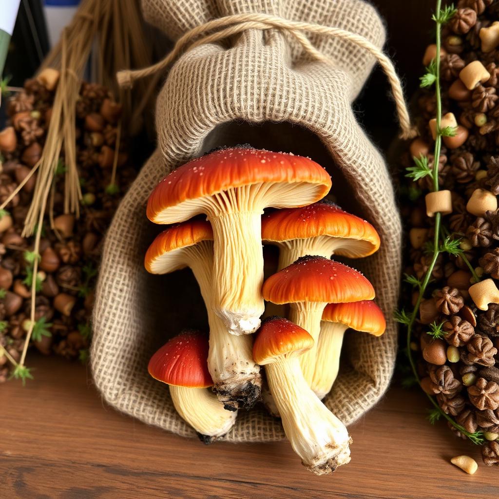 Сушені мухомори Amanita muscaria